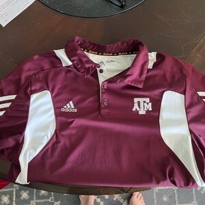 Men’s Adidas Scorch Texas A&M polo